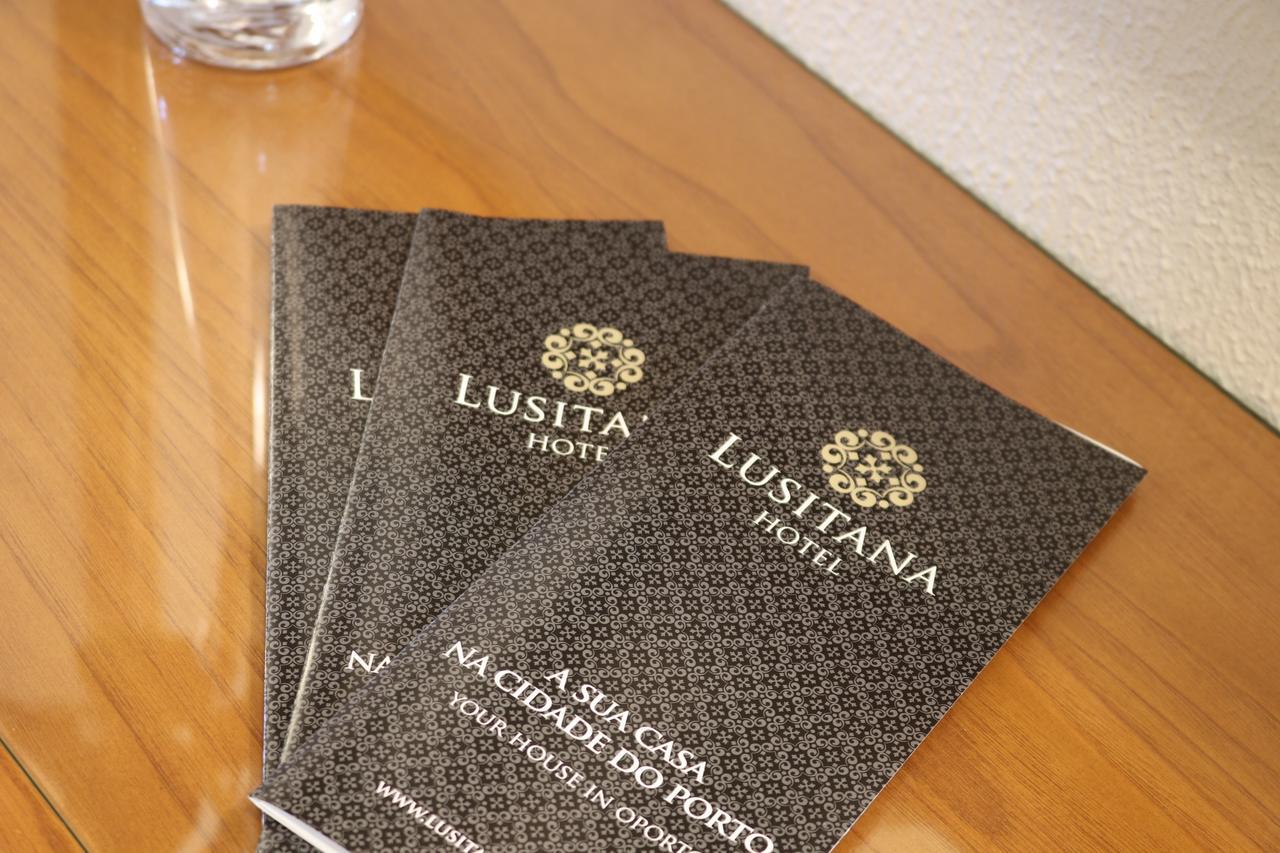 Lusitana Hotel Porto Buitenkant foto